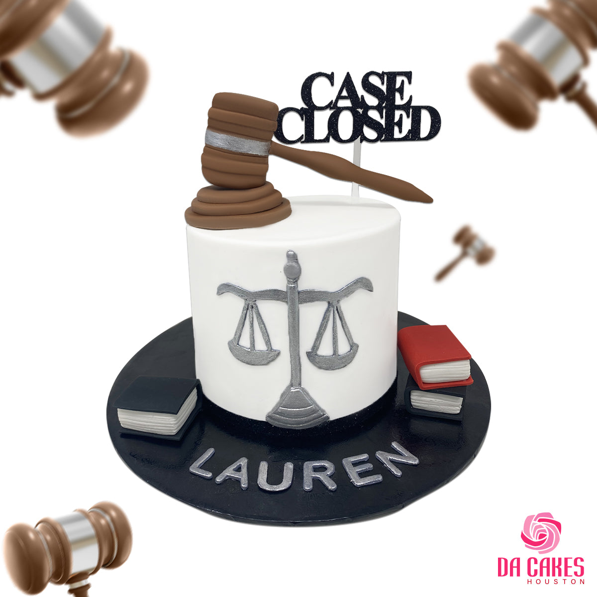 Lawyers Graduation Cake Da Cakes Houston