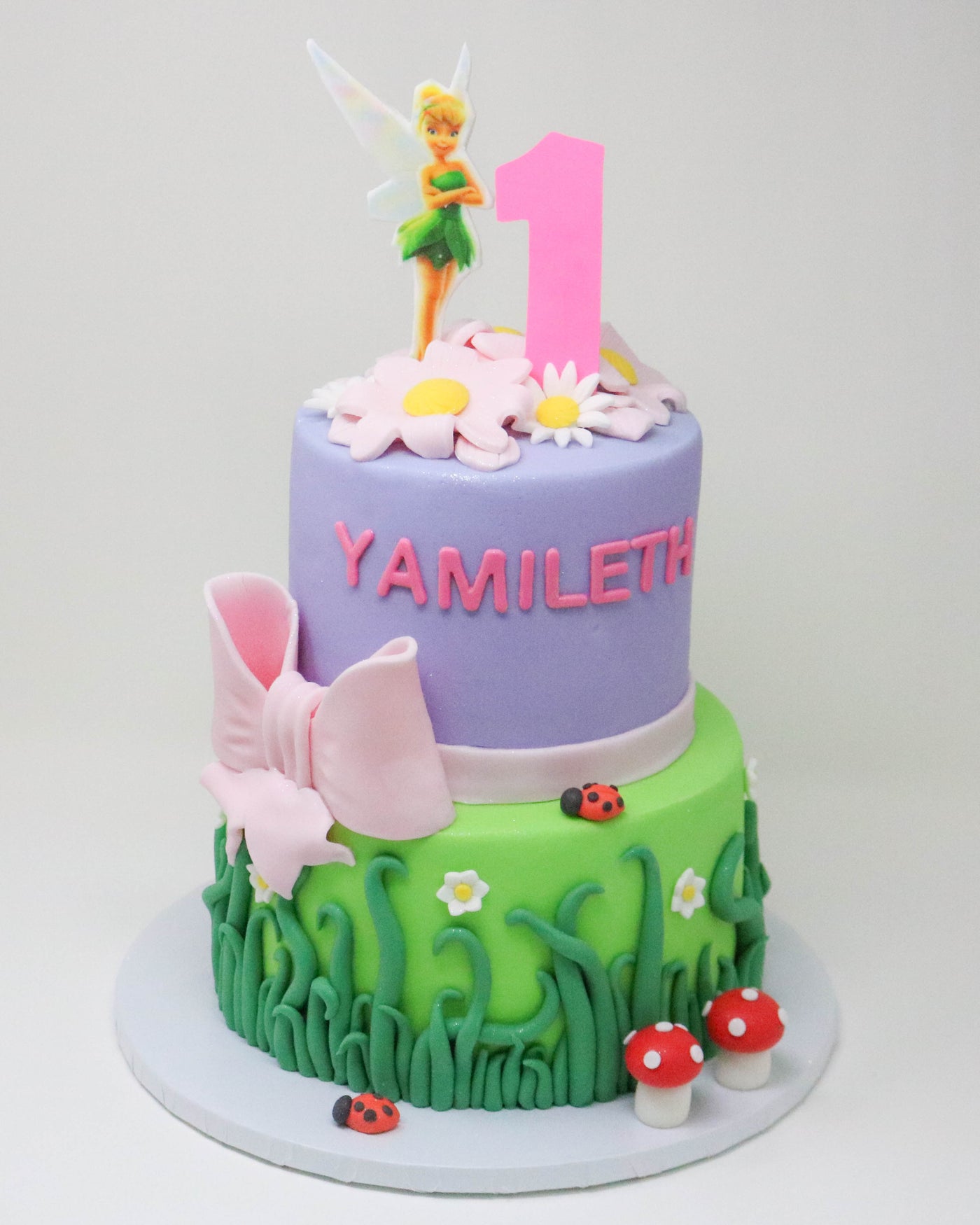 Tinkerbell 2 Tier Cake