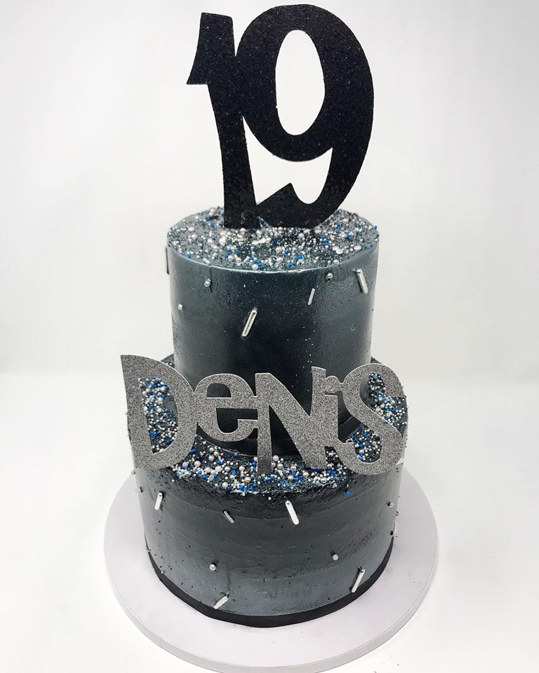 Two tier Sprinkles Cake Da Cakes Houston