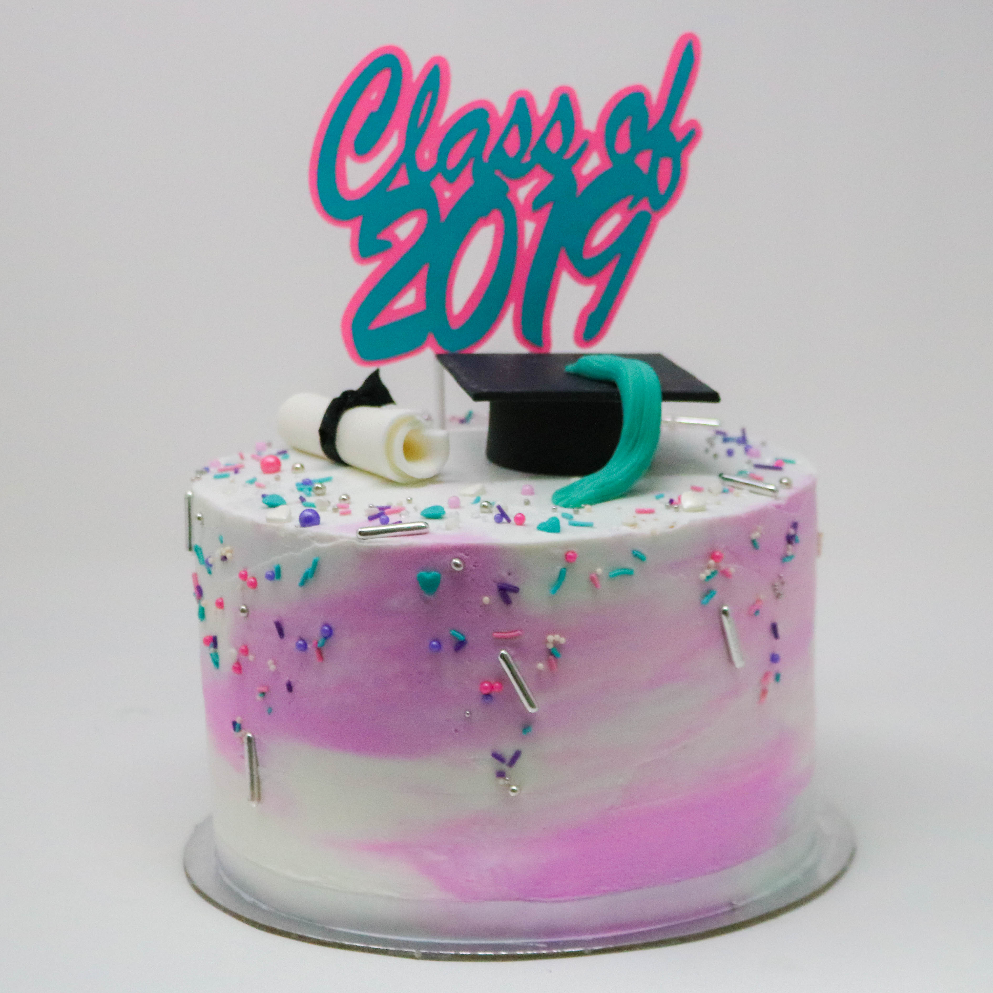 Sprinkles Graduation Cake Da Cakes Houston