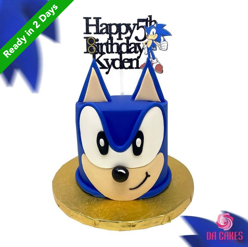 Order sonic fondant birthday cake