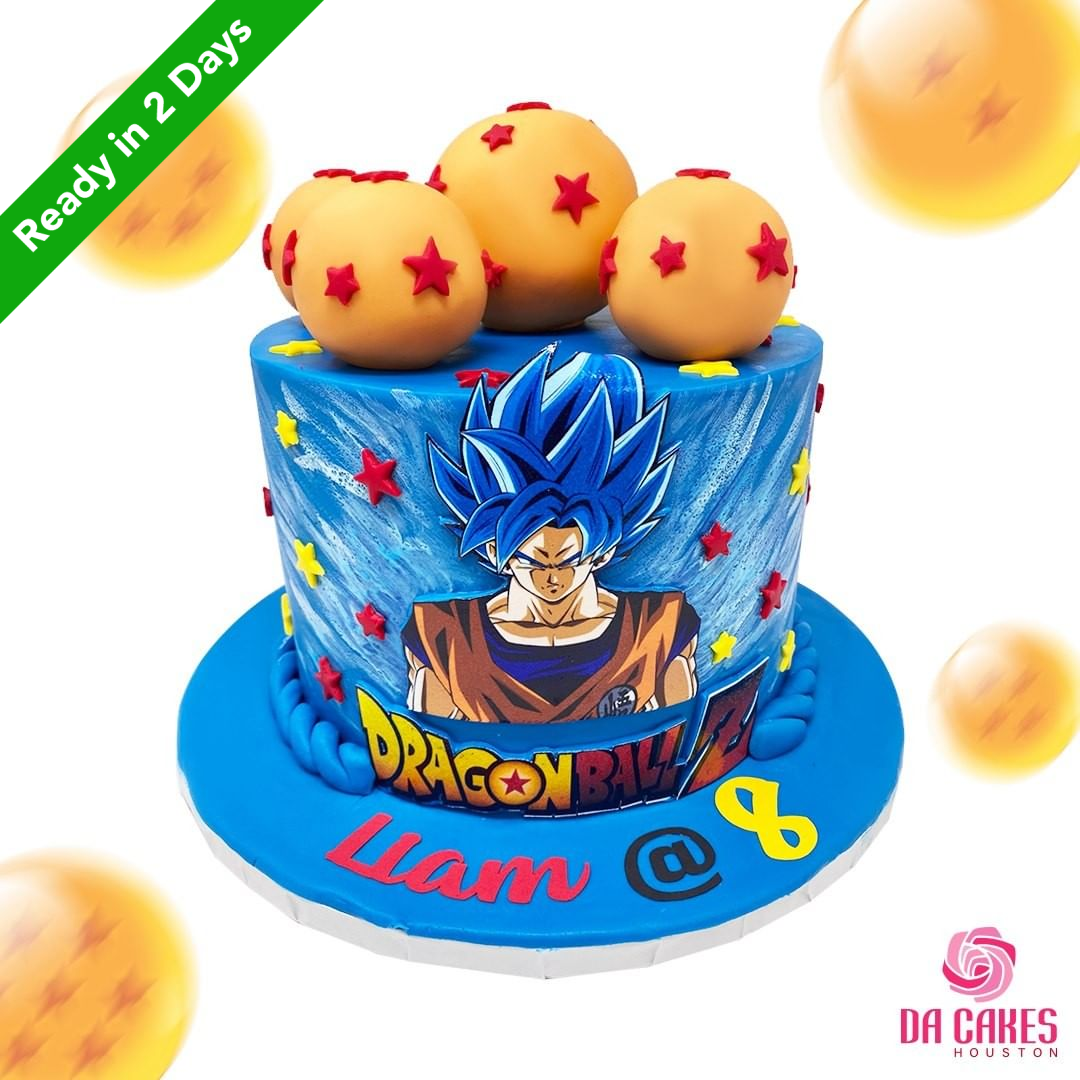 Dragon Ball Cake Fondant