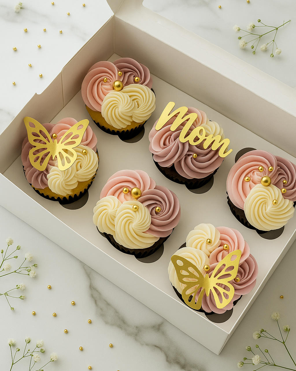 Mother's Day Cupcakes Pack