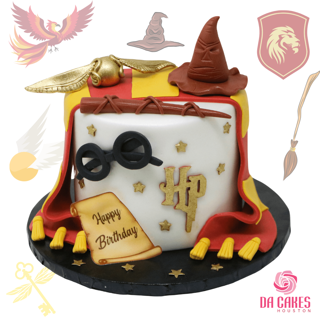 Harry Potter Gryffindor Cake