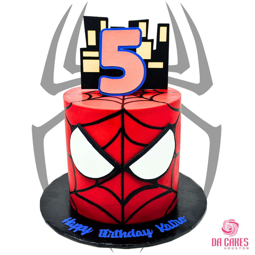 Spiderman Simple Cake