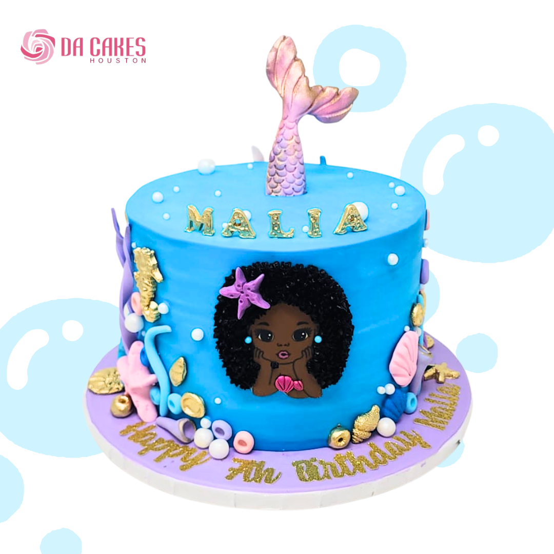 Under the Sea Mermaid Cake