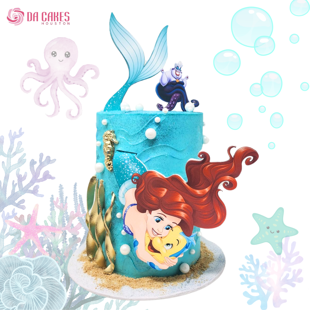 New Little Mermaid Cake