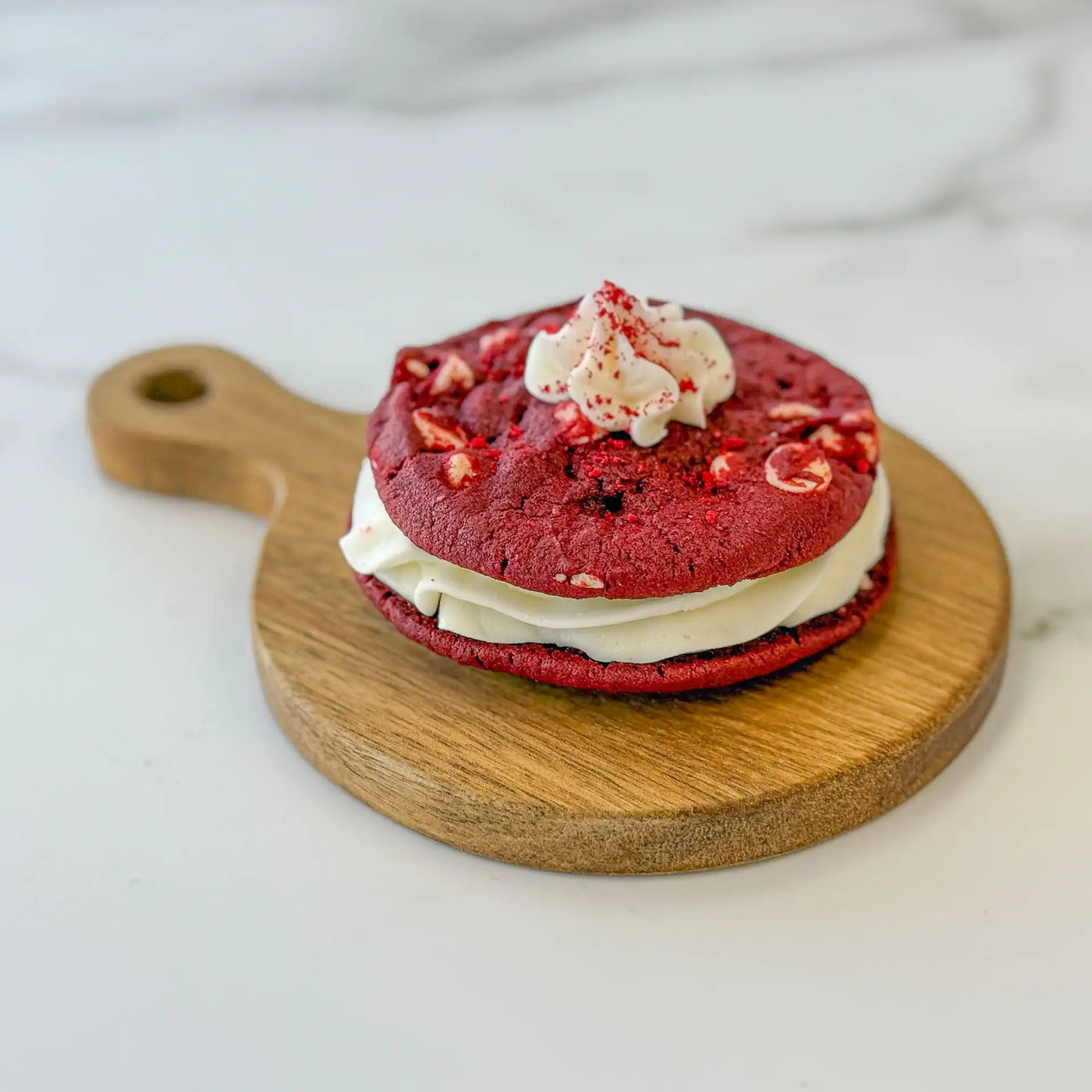 Red Velvet Cookie Sandwich