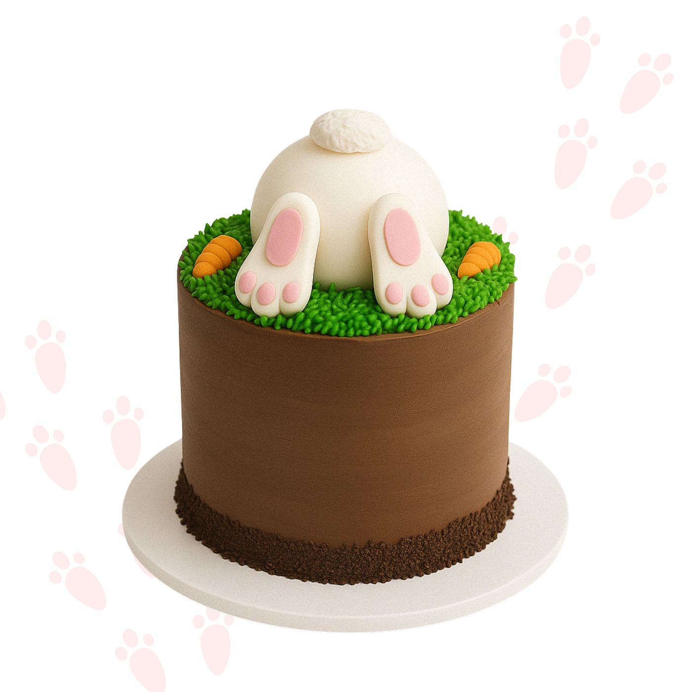 Bunny Chocolate Easter Cake