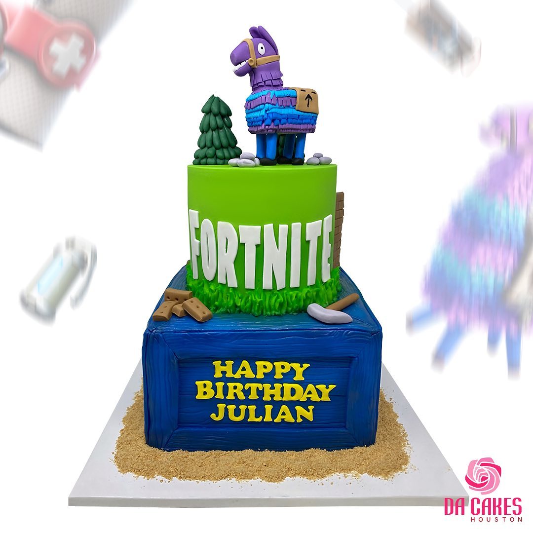 Fortnite Llama Cake