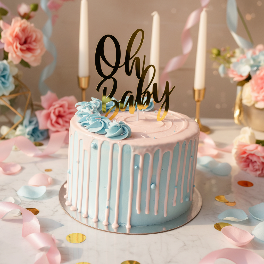 Oh Baby Buttercream Cake