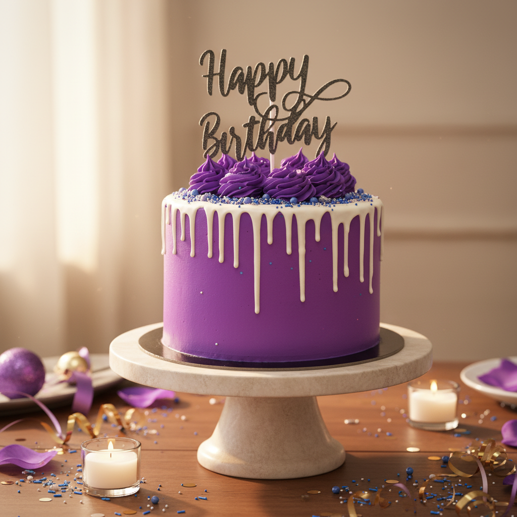 Sprinkles Dripping Buttercream Cake (Same Day)