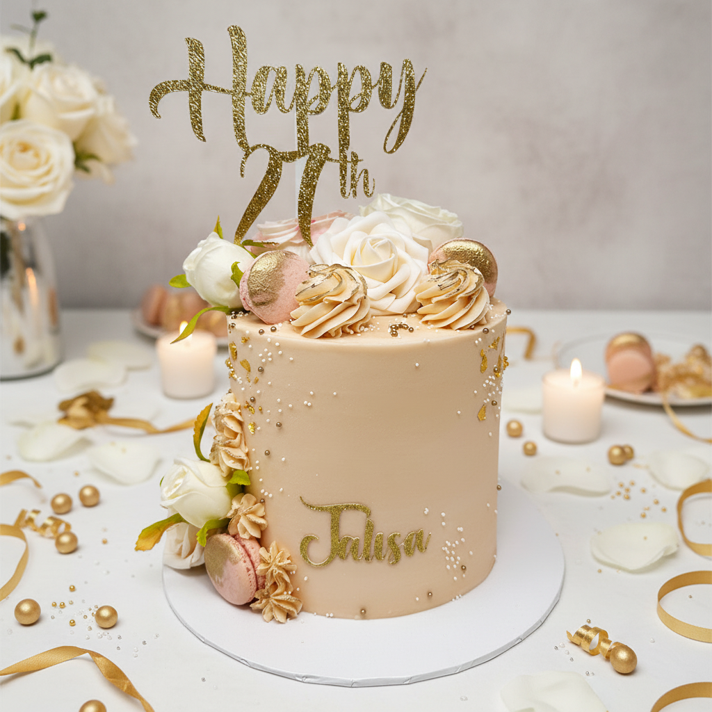 Buttercream Elegant Cake