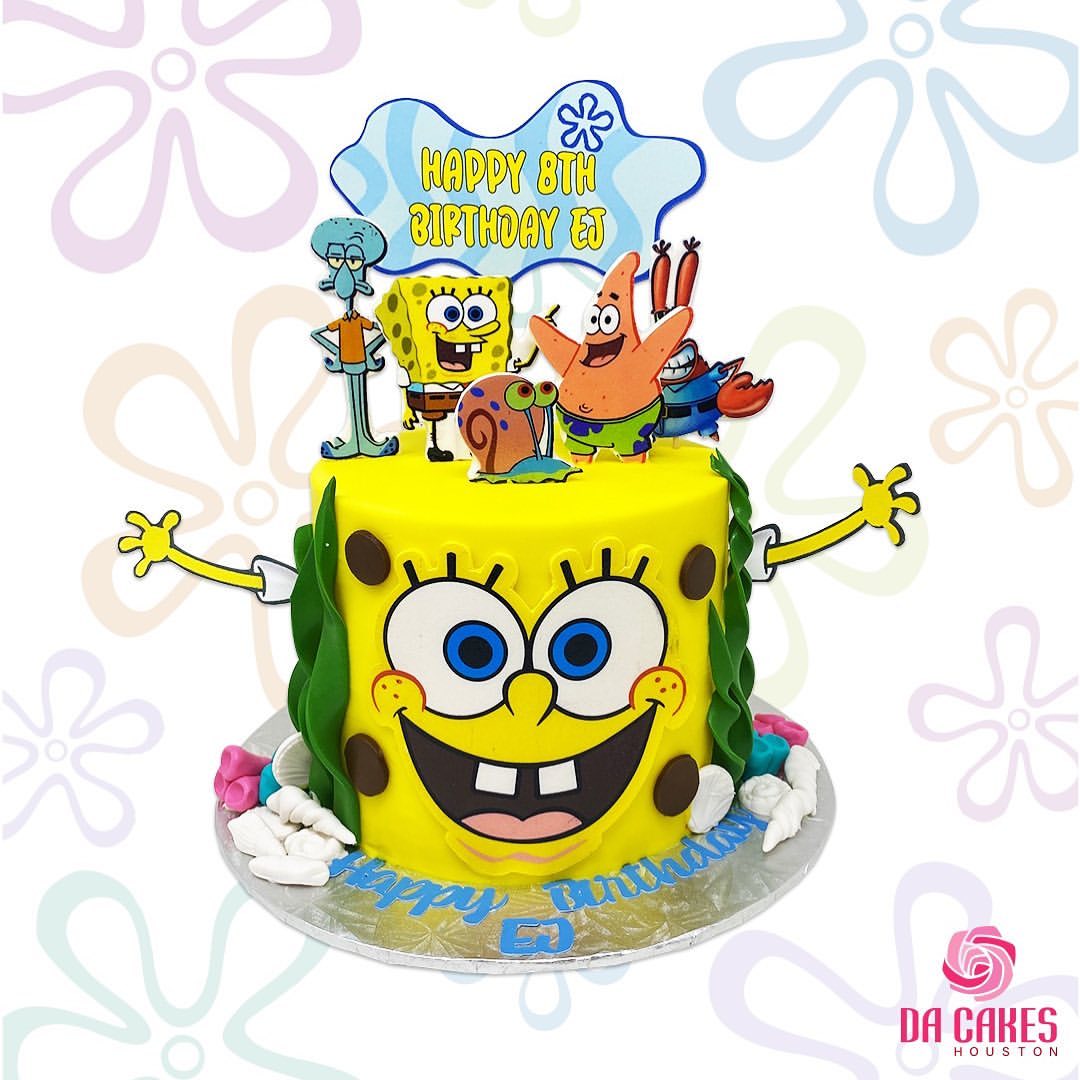 SpongeBob Friends Cake