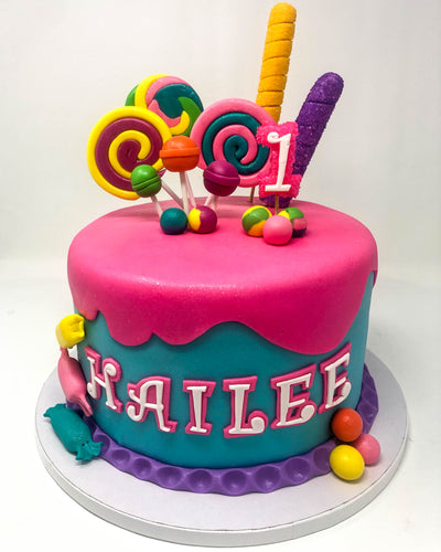 Number/Letter Cake with gold candies and chocolate dipped strawberries – Da  Cakes Houston