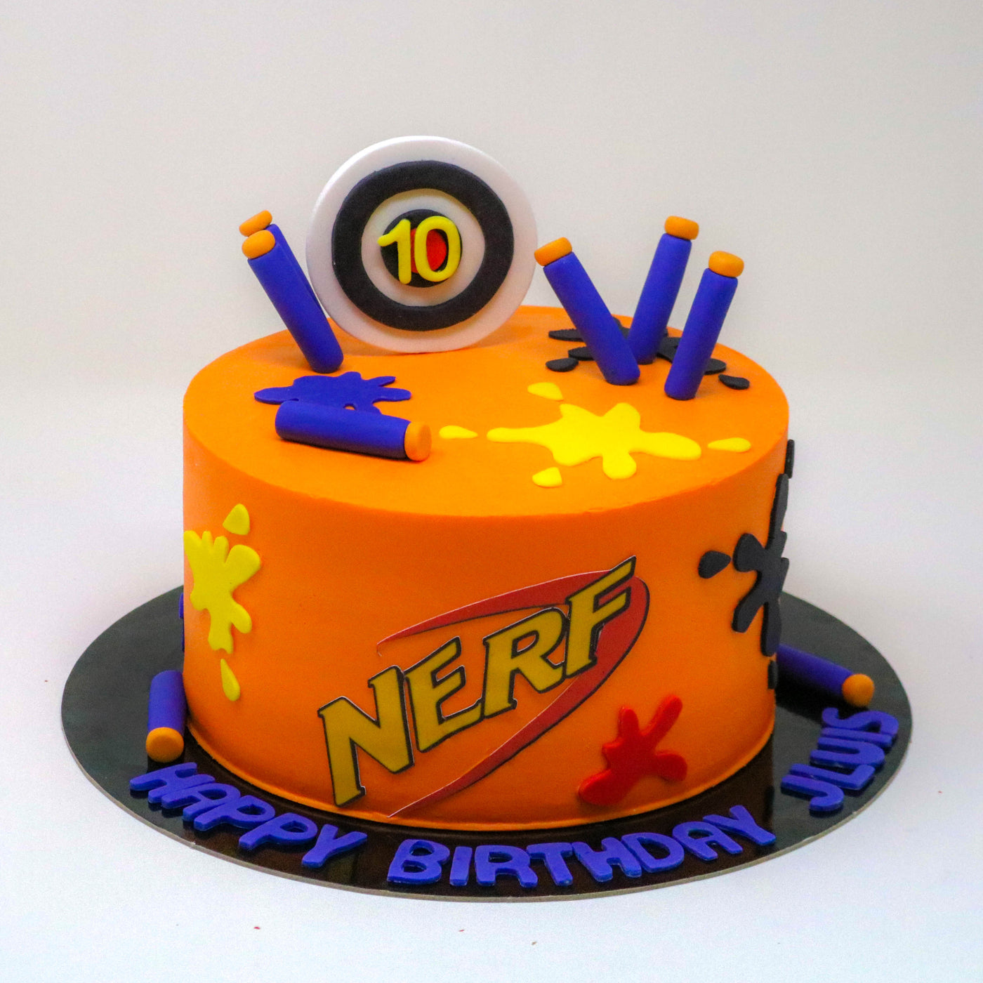 Nerf Buttercream Cake