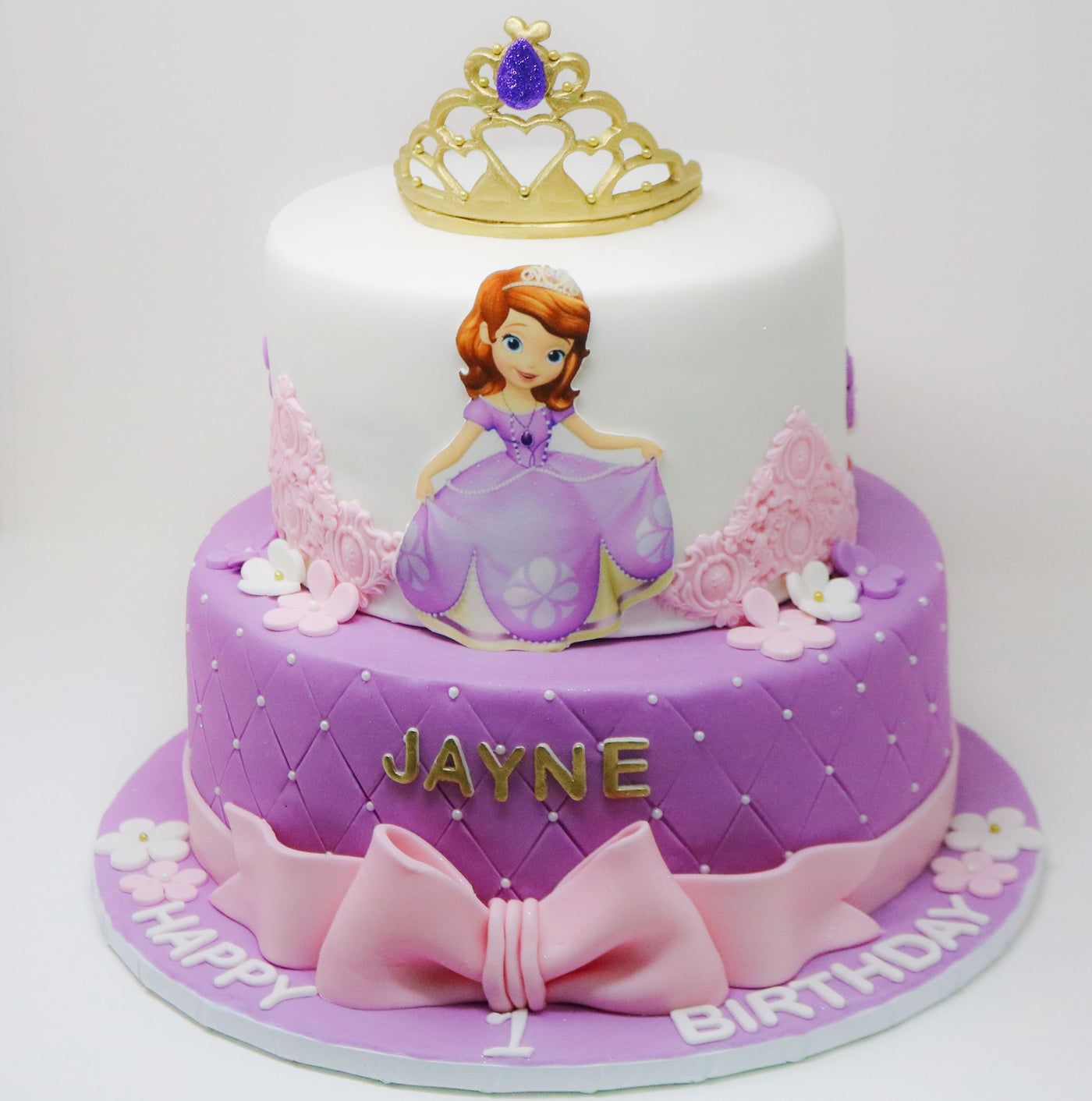 Princess Sophia Two tier Cake