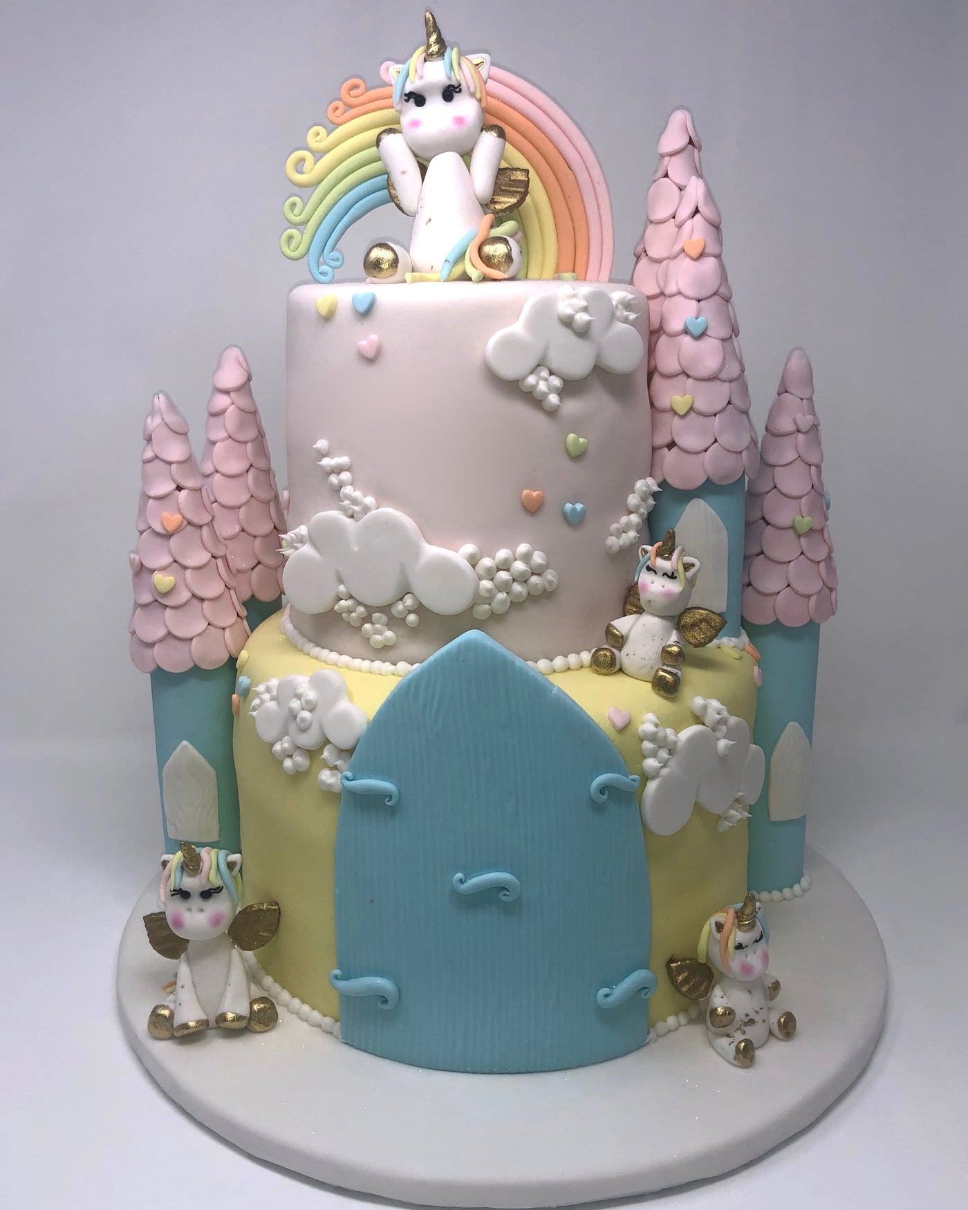 Fondant Unicorn Cake