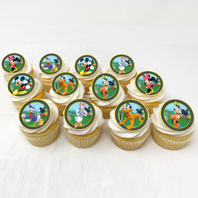 Custom Edible Image Cupcakes (Dozen)