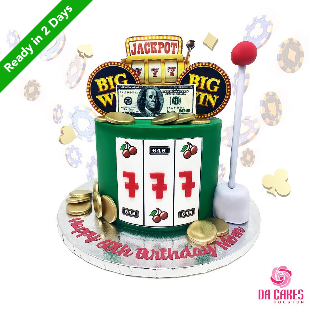 Casino Slot Machine Cake